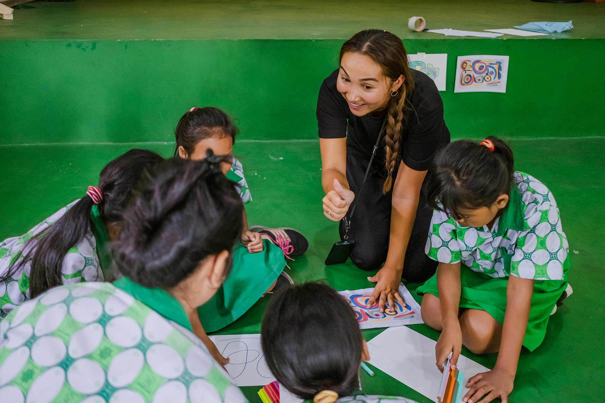 A Day of Creativity at Peduli Anak